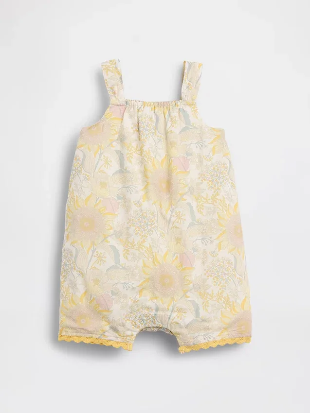Baby Floral Tank Shorty One-Piece