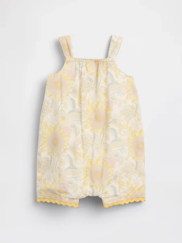 Baby Floral Tank Shorty One-Piece