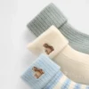 Baby Foldover Rib Socks (3-Pack)