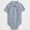 Baby Gingham Oxford Bodysuit