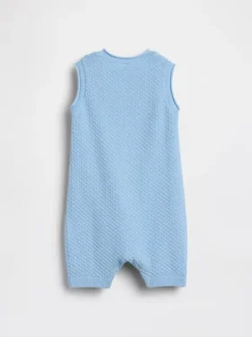 Baby Ice Cream Bear Crochet Shorty One-Piece