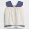 Baby Linen-Cotton Sailor Dress