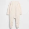 Baby Organic Cotton Floral Footed One-Piece