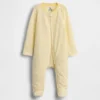 Baby Organic Cotton Footed Zip One-Piece
