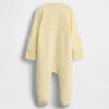 Baby Organic Cotton Footed Zip One-Piece