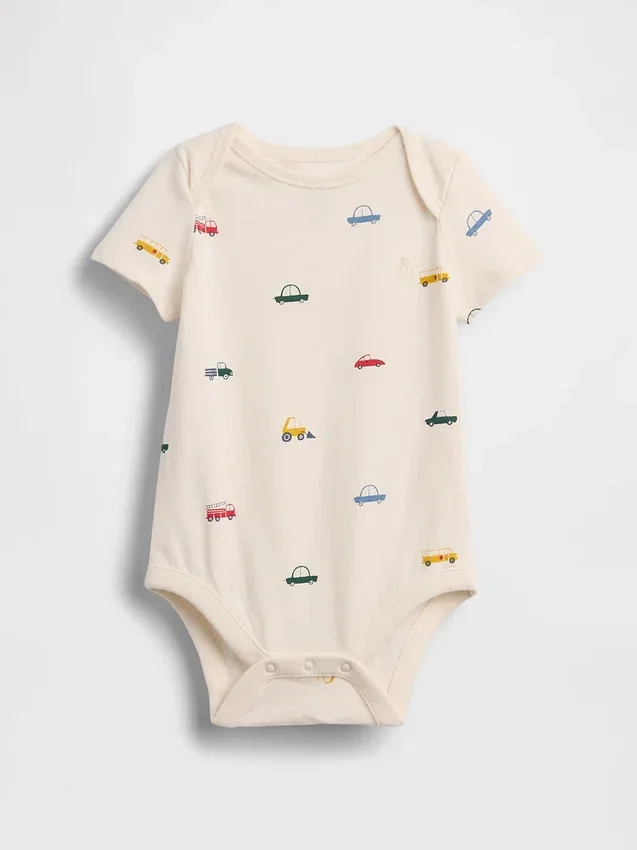 Baby Organic Cotton Print Bodysuit
