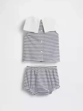 Baby Organic Cotton Sailor Outfit Set
