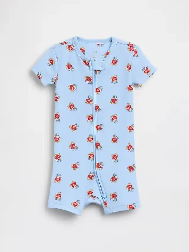 Baby Organic Cotton Shorty One-Piece