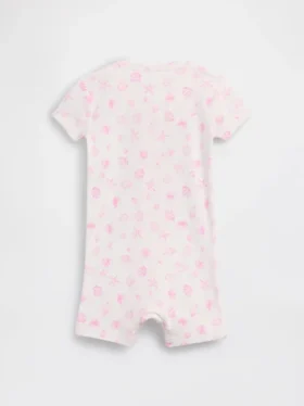Baby Organic Cotton Shorty One-Piece