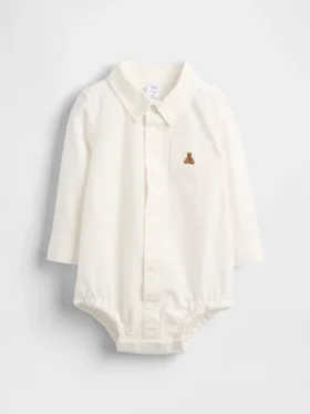 Baby Oxford Bodysuit