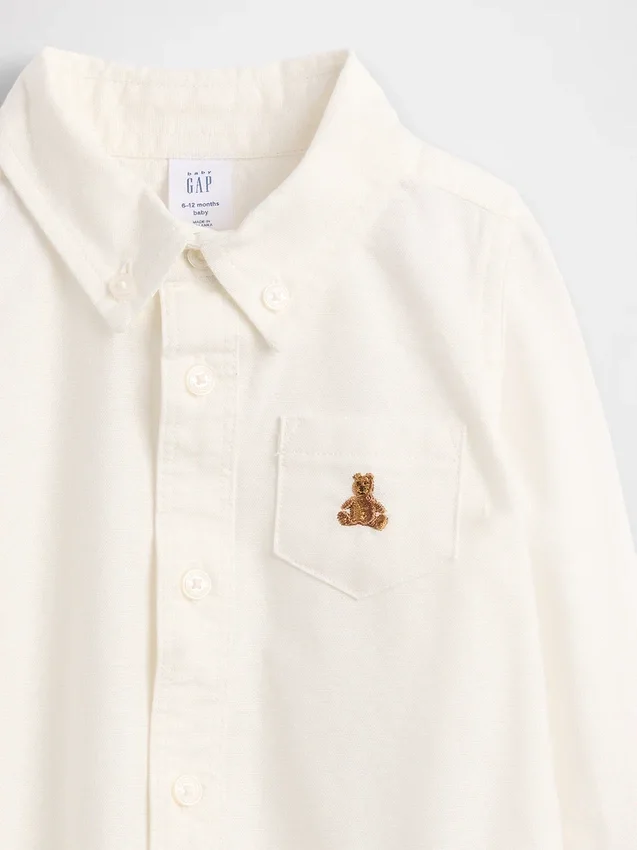 Baby Oxford Bodysuit