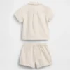 Baby Pocket Shirt Outfit Set