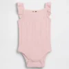 Baby Pointelle Rib Tank Bodysuit