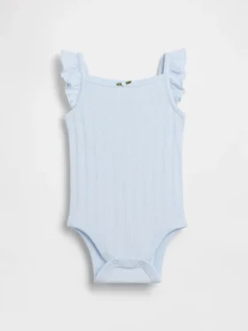Baby Pointelle Rib Tank Bodysuit