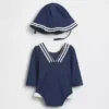 Baby Sailor Rash Guard Swim Set
