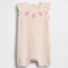 Baby Strawberry Sweater Shorty One-Piece
