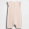 Baby Strawberry Sweater Shorty One-Piece
