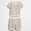Baby Stripe Sweater Outfit Set