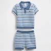 Baby Sweater Polo Outfit Set