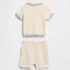 Baby Sweater Polo Outfit Set