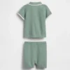 Baby Sweater Polo Outfit Set