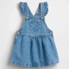Baby & Toddler Bear Pocket Denim Skirtall