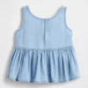 Baby & Toddler Bow Denim Tank Top