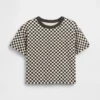Baby & Toddler Boxy Checkered T-Shirt