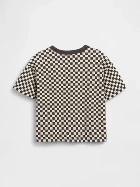 Baby & Toddler Boxy Checkered T-Shirt