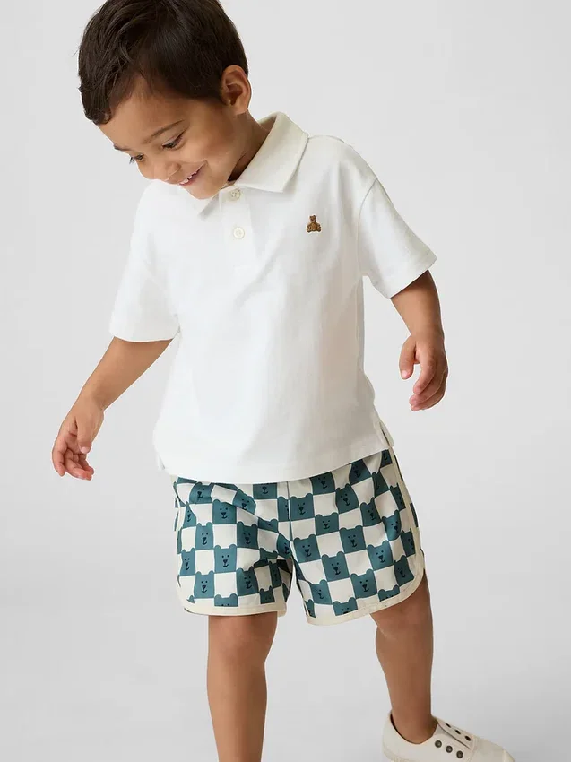 Baby & Toddler Boxy Polo Shirt