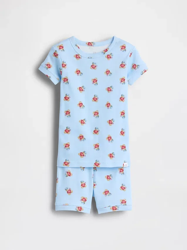 Baby & Toddler Brannan Bear Organic Brushed Cotton Pj Short Set