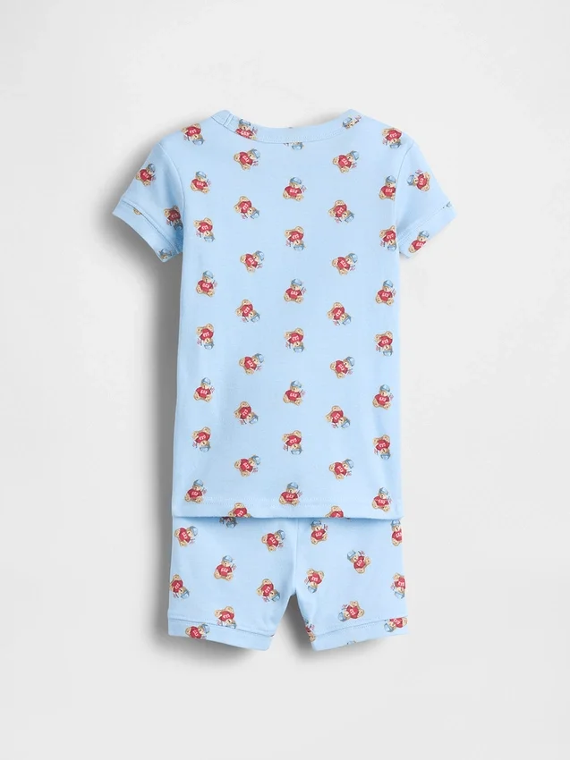 Baby & Toddler Brannan Bear Organic Brushed Cotton Pj Short Set
