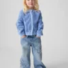Baby & Toddler Butterfly Pull-On Baggy Jeans