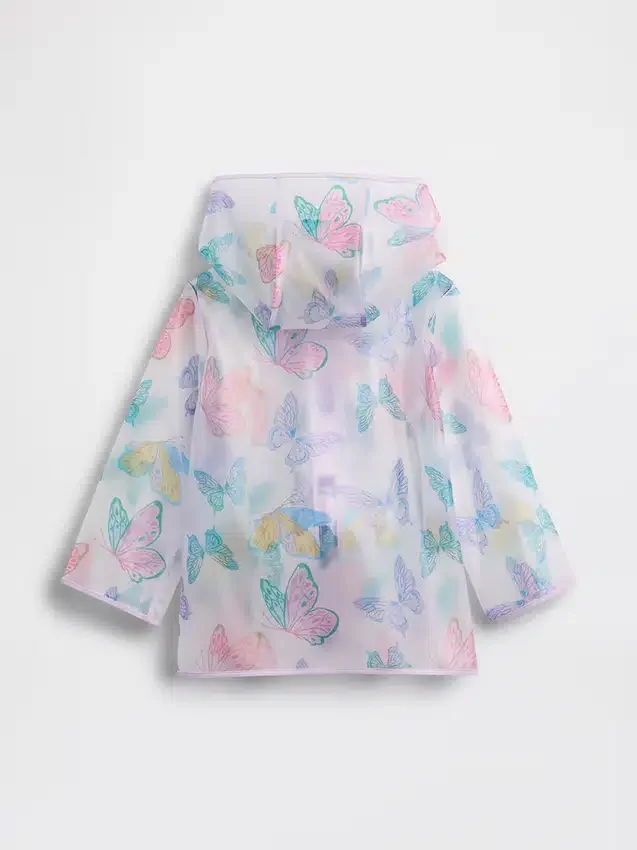 Baby & Toddler Butterfly Rain Jacket