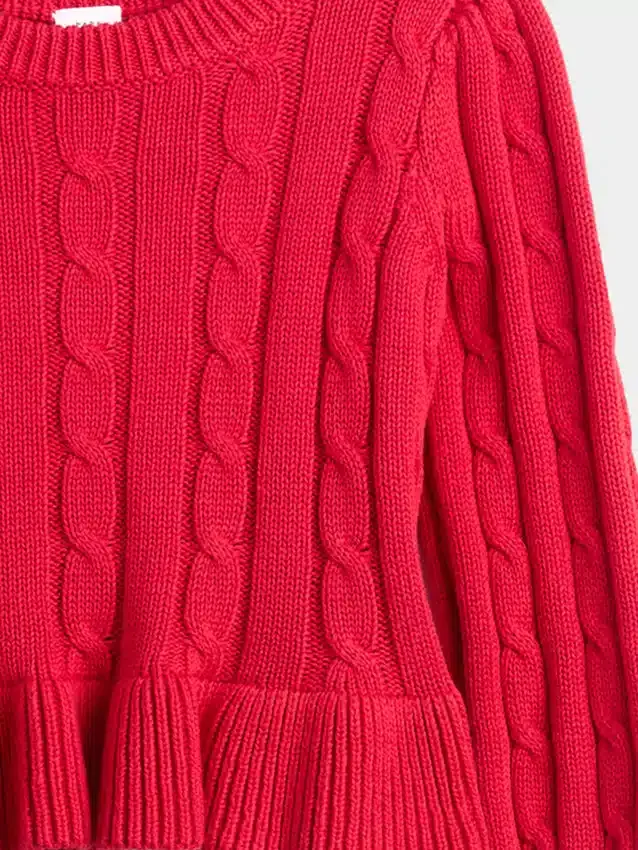 Baby & Toddler Cable-Knit Sweater Set