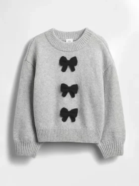Baby & Toddler Cashsoft Bow Sweater