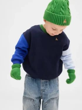 Baby & Toddler Cashsoft Cable-Knit Beanie & Mittens Set