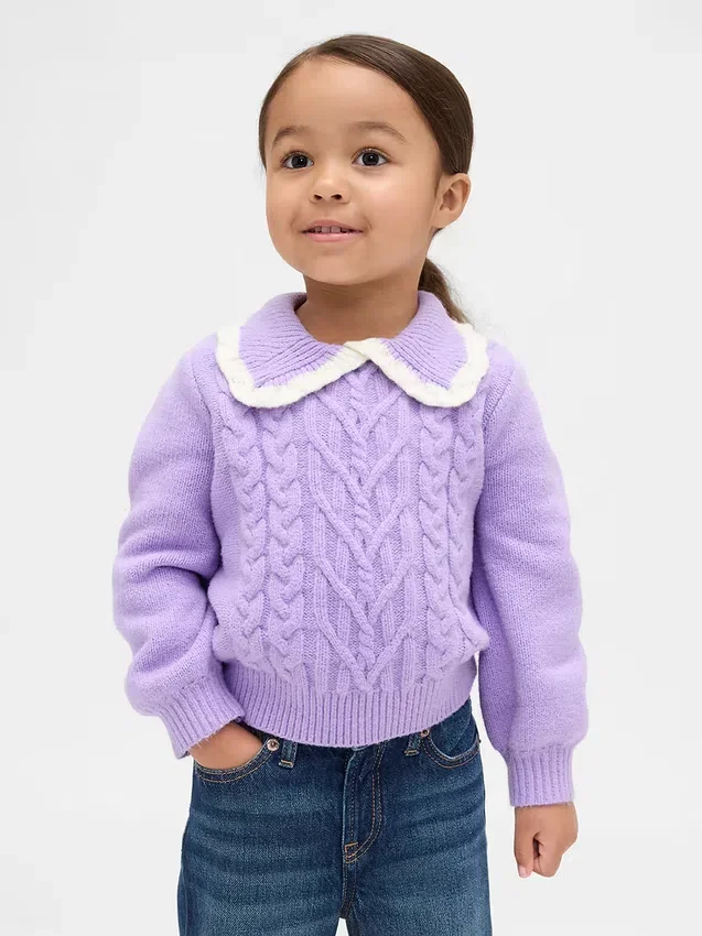 Baby & Toddler Cashsoft Collared Sweater