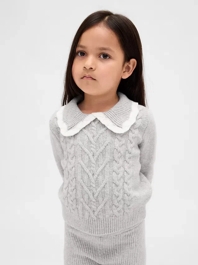 Baby & Toddler Cashsoft Collared Sweater