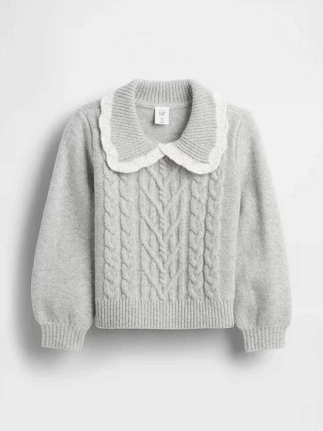Baby & Toddler Cashsoft Collared Sweater