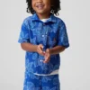 Baby & Toddler Cotton Gauze Floral Outfit Set