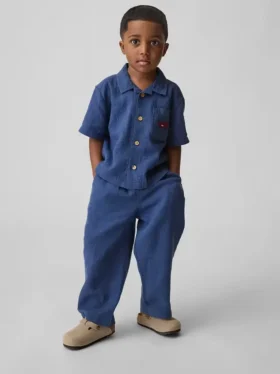 Baby & Toddler Cotton Gauze Outfit Set