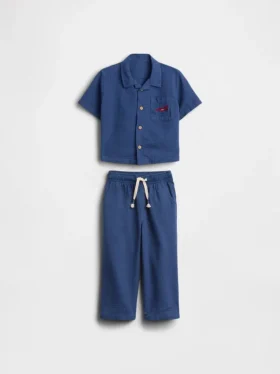 Baby & Toddler Cotton Gauze Outfit Set