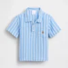 Baby & Toddler Cotton Gauze Print Polo Shirt