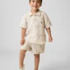 Baby & Toddler Cotton Gauze Print Pull-On Shorts