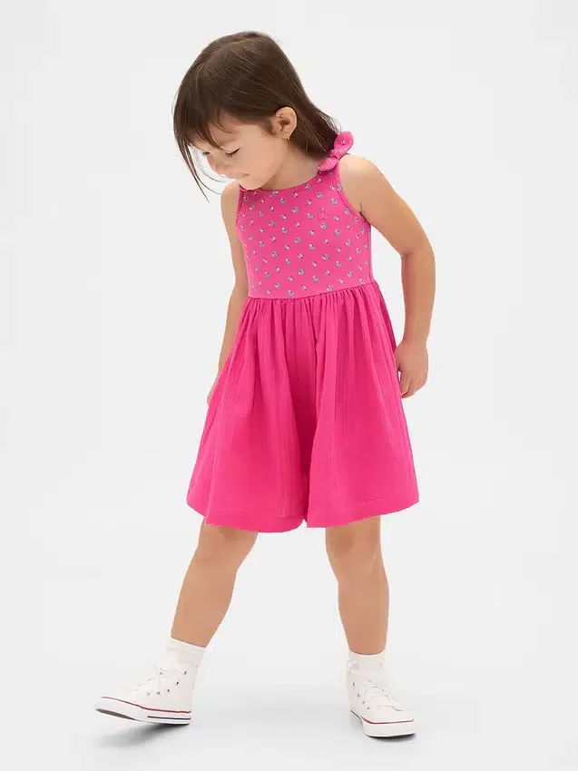 Baby & Toddler Cotton Gauze Romper