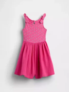 Baby & Toddler Cotton Gauze Romper