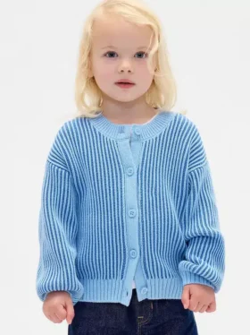Baby & Toddler Crewneck Cardigan Sweater