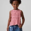 Baby & Toddler Crinkle Knit Bow Top