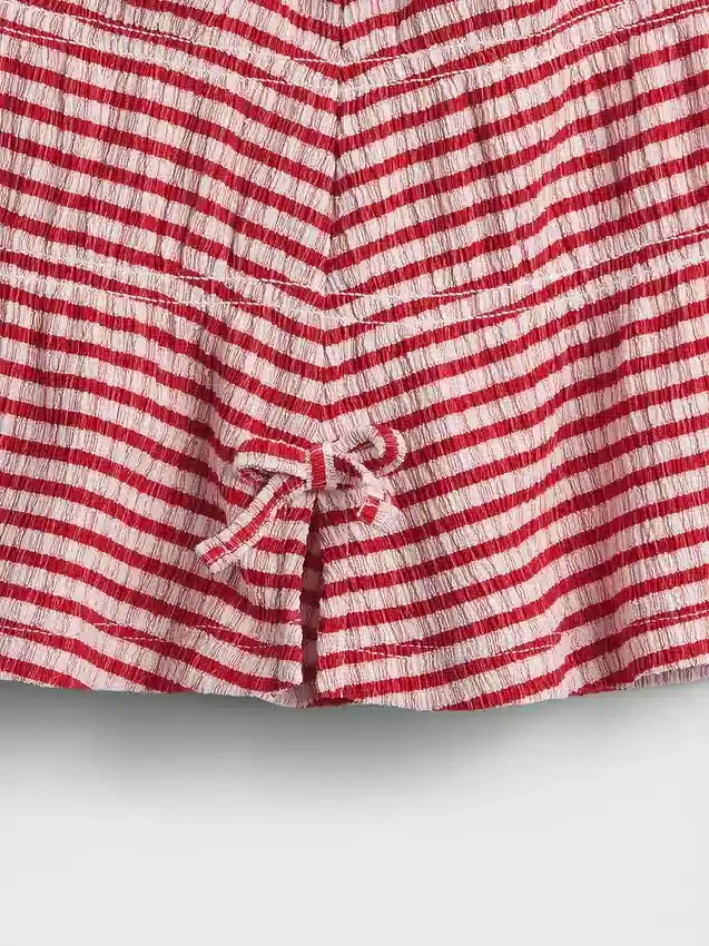 Baby & Toddler Crinkle Knit Bow Top